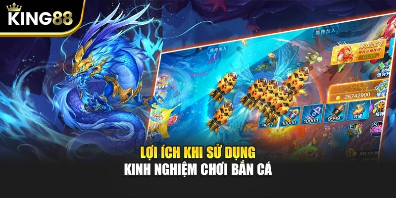 Lợi ích khi sử dụng kinh nghiệm chơi bắn cá